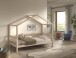 Hausbett >Dallas< in Kiefer Natur, Kiefer massiv - 210x170x97cm (BxHxT)