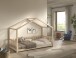 Hausbett >Dallas< in Kiefer Natur, Kiefer massiv - 210x170x97cm (BxHxT)