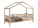 Hausbett >Dallas< in Kiefer Natur, Kiefer massiv - 210x170x97cm (BxHxT)
