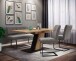 Freischwinger >LUISE S< (2er-Set) mit Federkorb, Vintage Grau - 43x91x65 (BxHxT)