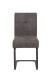 Freischwinger >LUISE S< (2er-Set) Federkorb, Vintage Anthrazit - 43x91x65 (BxHxT)