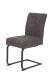 Freischwinger >LUISE S< (2er-Set) Federkorb, Vintage Anthrazit - 43x91x65 (BxHxT)