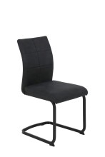 Freischwinger >PIA S< (2er-Set) in anthrazit - 42x89x59 (BxHxT)