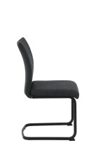 Freischwinger >PIA S< (2er-Set) in anthrazit - 42x89x59 (BxHxT)