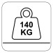 Freischwinger >RACHEL I S< (2er-Set) Federkorb, bis 140kg, Anthrazit - 46x96x60 (BxHxT)