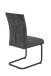 Freischwinger >RACHEL I S< (4er-Set) Federkorb, bis 140kg, Anthrazit - 46x96x60 (BxHxT)