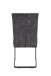 Freischwinger >RACHEL I S< (4er-Set) Federkorb, bis 140kg, Anthrazit - 46x96x60 (BxHxT)