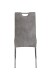 4-Fußstuhl >SUSI II S< (2er-Set) in Vintage Grau - 44x98x61 (BxHxT)