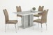 4-Fußstuhl >SUSI II S< (2er-Set) in Vintage Beige - 44x98x61 (BxHxT)