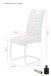 Freischwinger >ULLA S< (2er-Set) in Vintage Anthrazit - 43x98x59 (BxHxT)