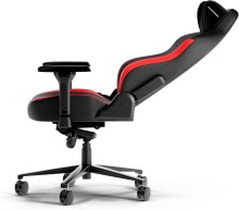 Gaming Chair >DX Racer XL< in schwarz / rot - 72x128x57cm (BxHxT)