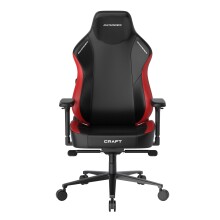 Gaming Chair >DX Racer XL< in schwarz / rot - 72x128x57cm (BxHxT)