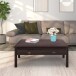 Couchtisch >Lyon< mit 2 Schubladen in Braun, Kiefer - 110x42x70cm (BxHxT)