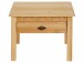 Couchtisch >Lyon<mit 1 Schublade in Natur, Kiefer - 60x42x60cm (BxHxT)