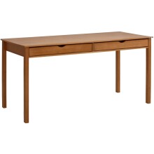 Schreibtisch >Genova< in Natur, Kiefer/MDF -...