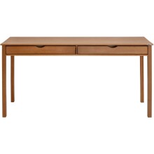 Schreibtisch >Genova< in Natur, Kiefer/MDF - 160x80x70cm (BxHxT)