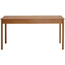 Schreibtisch >Genova< in Natur, Kiefer/MDF - 160x80x70cm (BxHxT)