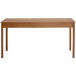 Schreibtisch >Genova< in Natur, Kiefer/MDF - 160x80x70cm (BxHxT)