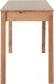 Schreibtisch >Genova<mit 2 Schubladen in Natur, Kiefer/MDF - 120x80x60cm (BxHxT)