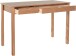 Schreibtisch >Genova<mit 2 Schubladen in Natur, Kiefer/MDF - 120x80x60cm (BxHxT)