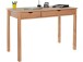 Schreibtisch >Genova<mit 2 Schubladen in Natur, Kiefer/MDF - 120x80x60cm (BxHxT)
