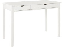 Schreibtisch >Genova< in Weiß, Kiefer/MDF -...