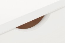Schreibtisch >Genova< in Weiß, Kiefer/MDF - 120x80x60cm (BxHxT)