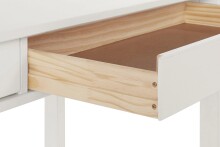 Schreibtisch >Genova< in Weiß, Kiefer/MDF - 120x80x60cm (BxHxT)