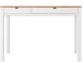 Schreibtisch >Genova<mit 2 Schubladen in Weiß, Kiefer - 120x80x60cm (BxHxT)