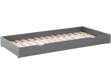 Bettschubkasten >Athen< in Grau, Kiefer -...