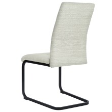 Freischwinger >Chicago< (2er-Set) in Creme, Stoff - 45x97x61cm (BxHxT)