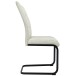 Freischwinger >Chicago< (2er-Set) in Creme, Stoff - 45x97x61cm (BxHxT)