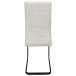 Freischwinger >Chicago< (2er-Set) in Creme, Stoff - 45x97x61cm (BxHxT)