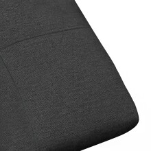 Freischwinger >Chicago< (2er-Set) in Anthrazit, Stoff - 45x97x61cm (BxHxT)