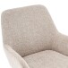 Armlehnstuhl >Cordoba< (2er-Set) in Creme, Stoff - 57x85x59cm (BxHxT)