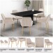 Armlehnstuhl >Cordoba< (2er-Set) in Creme, Stoff - 57x85x59cm (BxHxT)