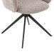 Armlehnstuhl >Cologne< (2er-Set) Drehfunktion, in Hellgrau, Stoff - 57x79x54,5cm (BxHxT)