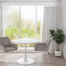 4-Fußstuhl >Constantin< (2er-Set) in Hellgrau, Stoff - 57x84,5x59cm (BxHxT)