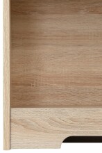 Bücherregal >Nantes< in Eicher Dekor - 73x113x32cm (BxHxT)