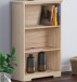 Bücherregal >Nantes< in Eicher Dekor - 73x113x32cm (BxHxT)