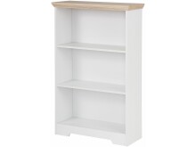 Bücherregal >Nantes< in Eiche Dekor /...
