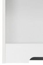 Bücherregal >Nantes< in Eiche Dekor / Weiß - 73x113x32cm (BxHxT)