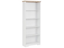 Bücherregal >Nantes< in Eiche Dekor /...