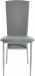 4-Fußstuhl >Nice< (2er-Set) in Grau, Polyurethan - 45x96x53cm (BxHxT)