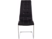 Freischwinger >Lyon< (2er-Set) in Schwarz - 52x101x54cm (BxHxT)