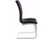 Freischwinger >Lyon< (2er-Set) in Schwarz - 52x101x54cm (BxHxT)