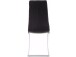 Freischwinger >Lyon< (2er-Set) in Schwarz - 52x101x54cm (BxHxT)