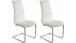 Freischwinger >Lyon< (2er-Set) in Weiß, Polyurethan - 52x101x54cm (BxHxT)