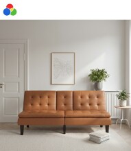 Schlafsofa >Manchester< Bezug braun, grau oder...