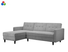 Schlafsofa >Hannover II< Bezug Cord in 3 Farben...